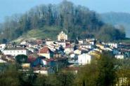 Vue village la Bastide-de-Serou- Membre Association des Maires de l'Ariège